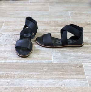 Sorel Black Sandels